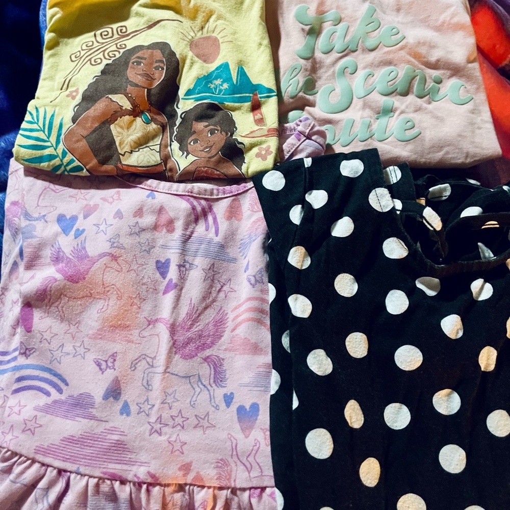 Girls Mixed Tops & Dresses Lot Size 6 Great Condition